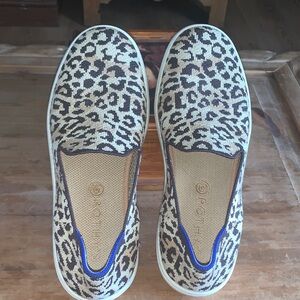 Rothy's The Sneaker in Camo Cat Leopard